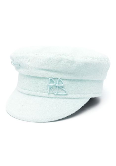 Green logo-embellished baker boy cap Ruslan Baginskiy - women